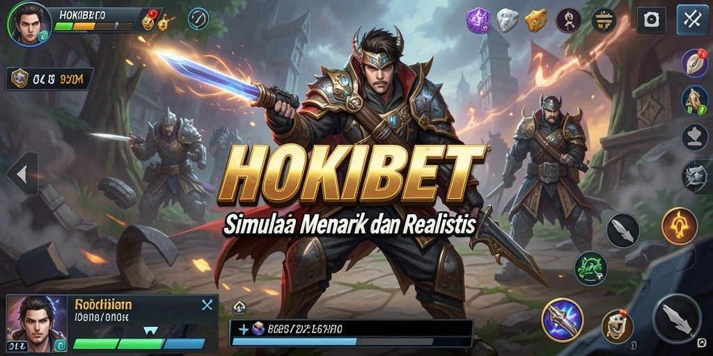 Tampilan gameplay HOKIBET yang menarik dan interaktif.