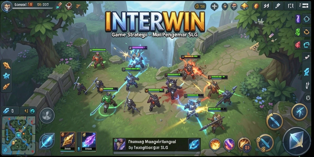 Tampilan gameplay <strong>INTERWIN</strong> yang seru dan strategis.