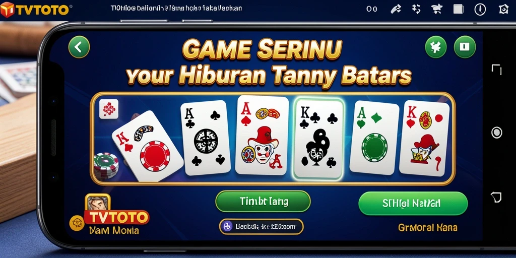 Tampilan gameplay seru dan interaktif dari TVTOTO.